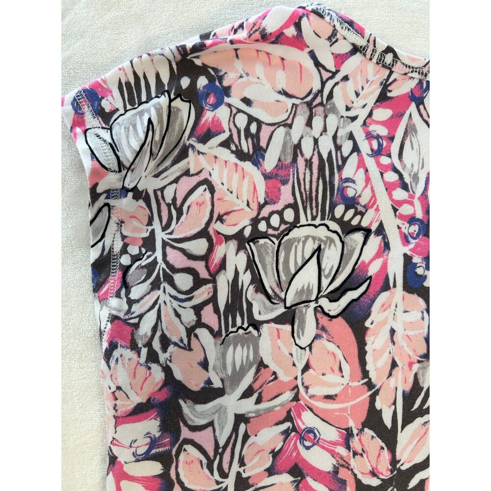 T by Talbots Women's Medium Floral Top - Picture 2 of 7